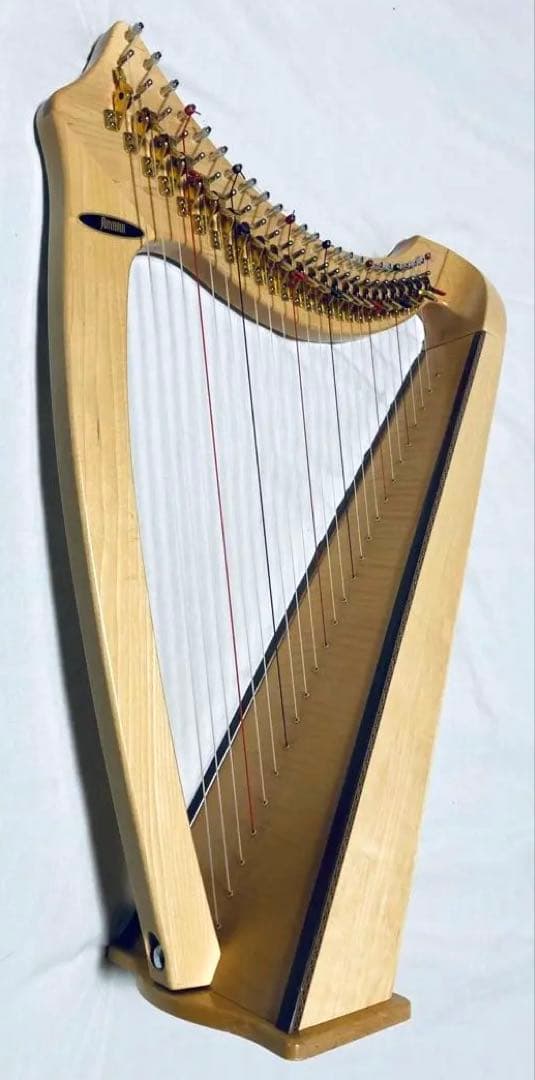 AOYAMA 25S 青山ハープ 25弦 コンパクト ノンペダル 軽量 ケース付