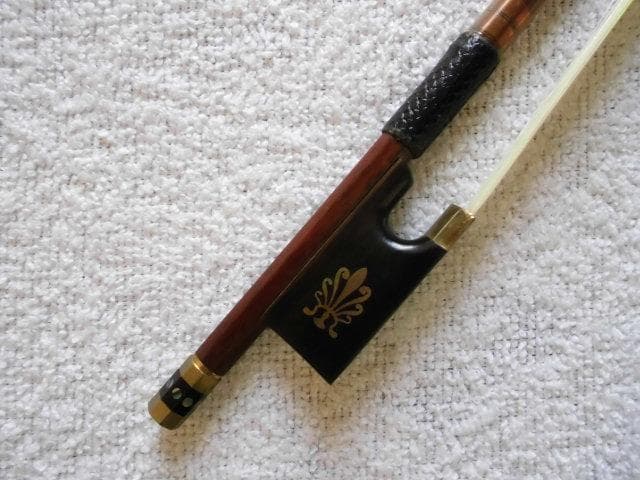 フェニックス紋章フログ◆バイオリン装飾弓・ヴァイオリン