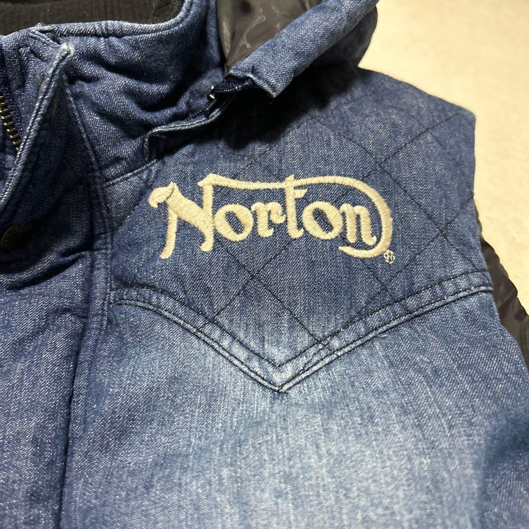 Norton フード付きダウンベスト