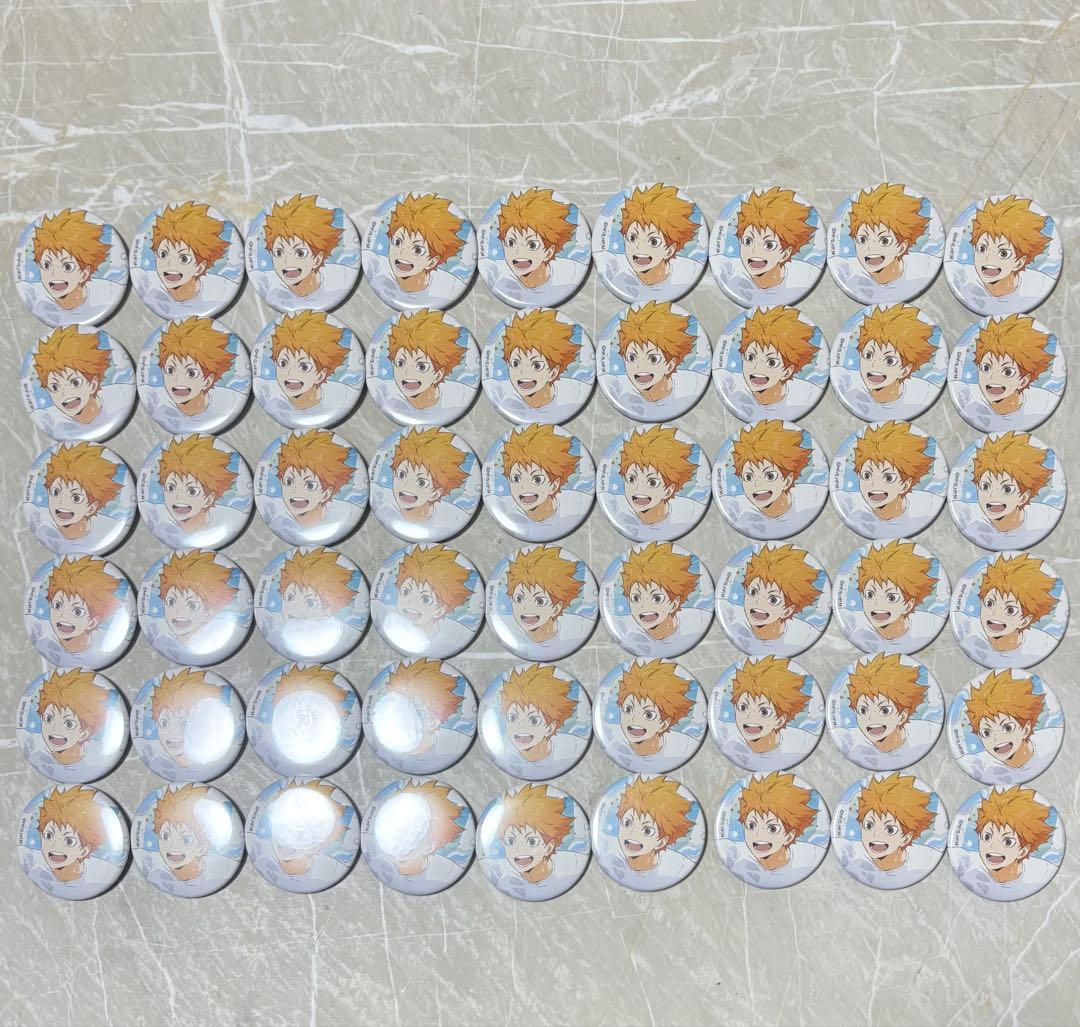 ハイキュー 水遊び 缶バッジ 日向翔陽