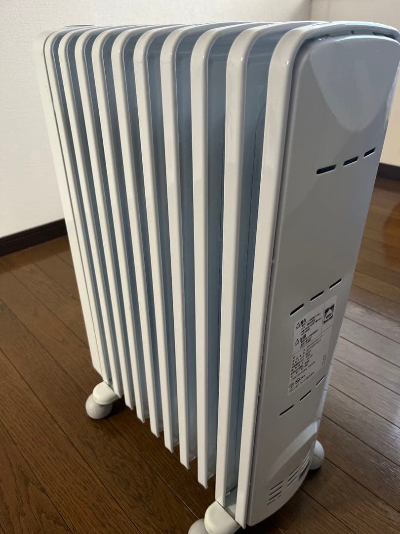 De'Longhi オイルヒーター RHJ35M1015-LGホワイト