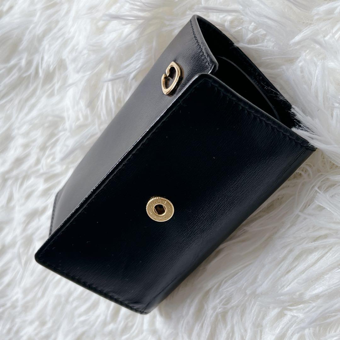 新品■GUCCI グッチ レザー 6連 キーケース レディース メンズ ブラック