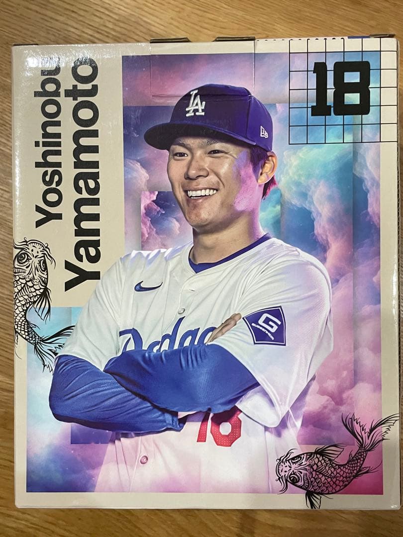 【本物　新品未使用】ドジャース　山本由伸 １ＳＴボブルヘッド　6月13日配布