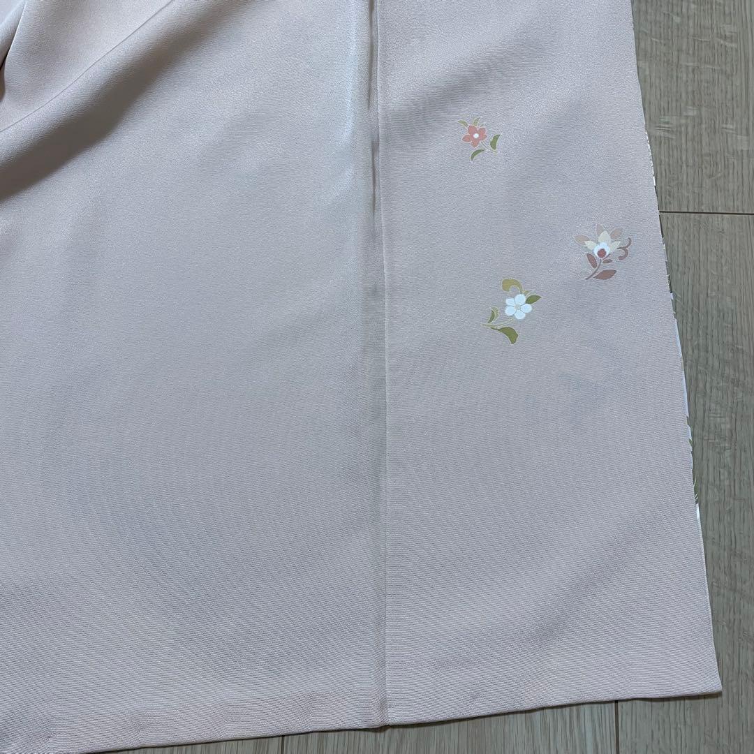 訪問着フルセット　友禅　金駒刺繍　袷　身丈155cm 裄丈64.5cm