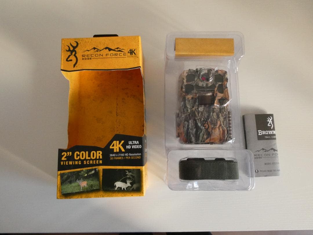 BROWNING RECON FORCE 4K EDGE トレイルカム