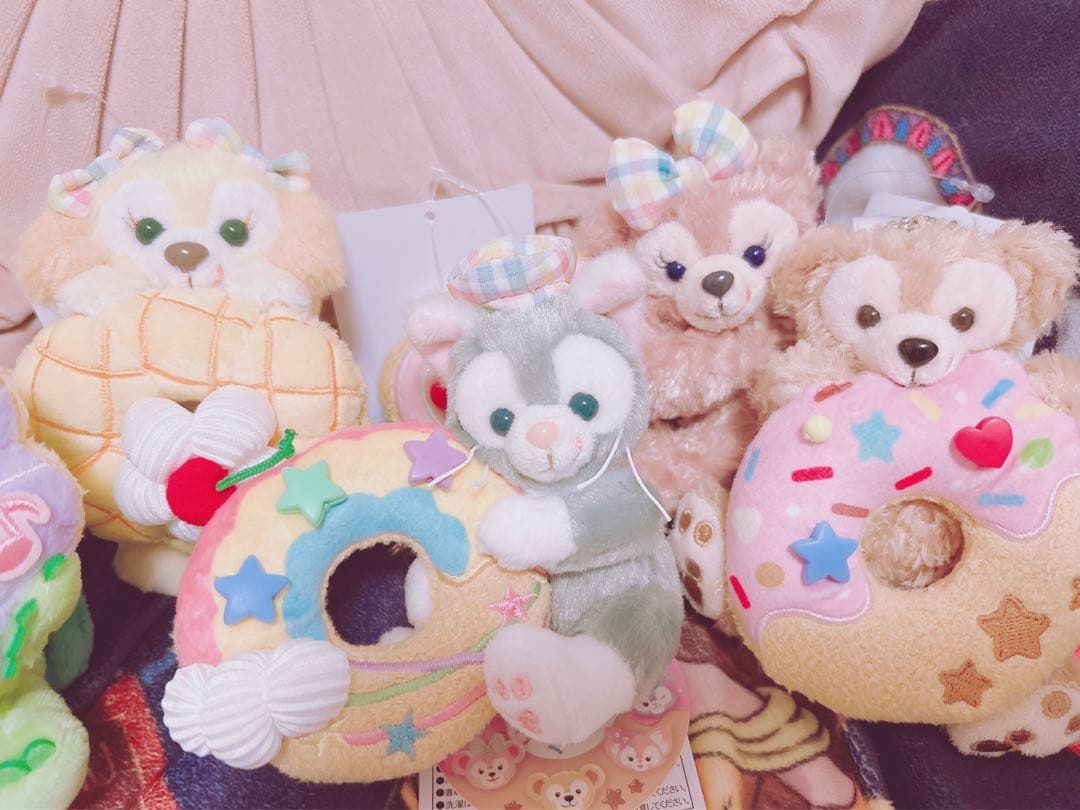 お顔厳選 フィルドウィズジョイ ぬいぐるみバッジ 7点セット ディズニー