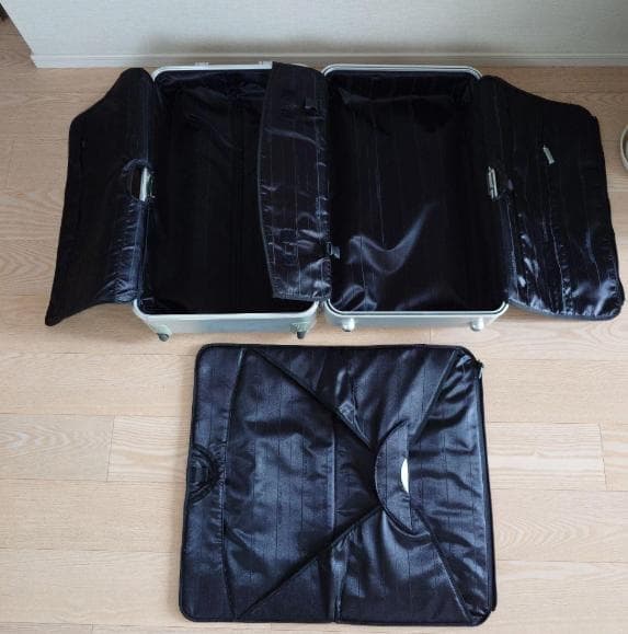 ゼロハリバートン アルミ キャリーケース 2輪 約35〜40L 機内持ち込み可