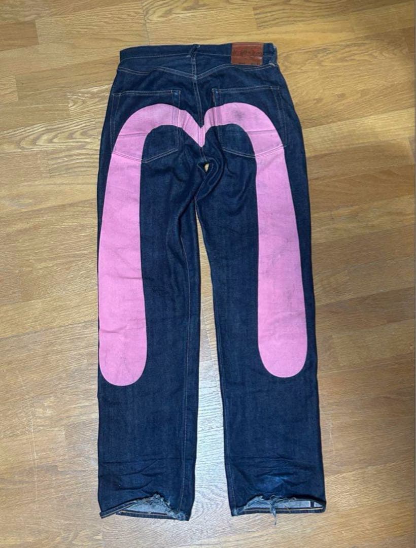 EVISUデニム ピンクデザイン 2001年製