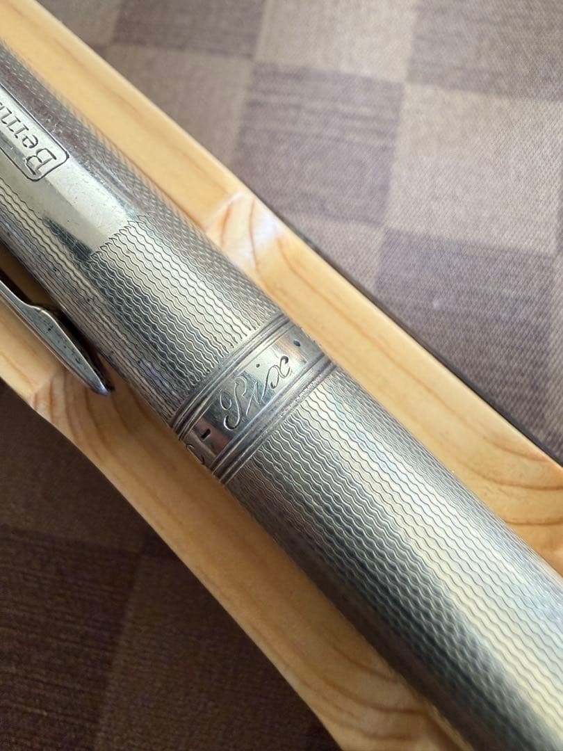 モンブランスターリングシルバー、シャープペンシル1.18ペン芯