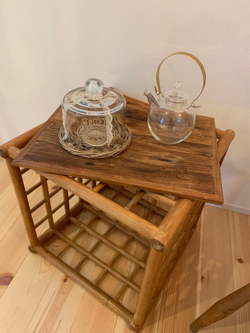 まとめて★木製収納ボックスサイドテーブル、ピッチャー、バケツ＆カゴ、タオル