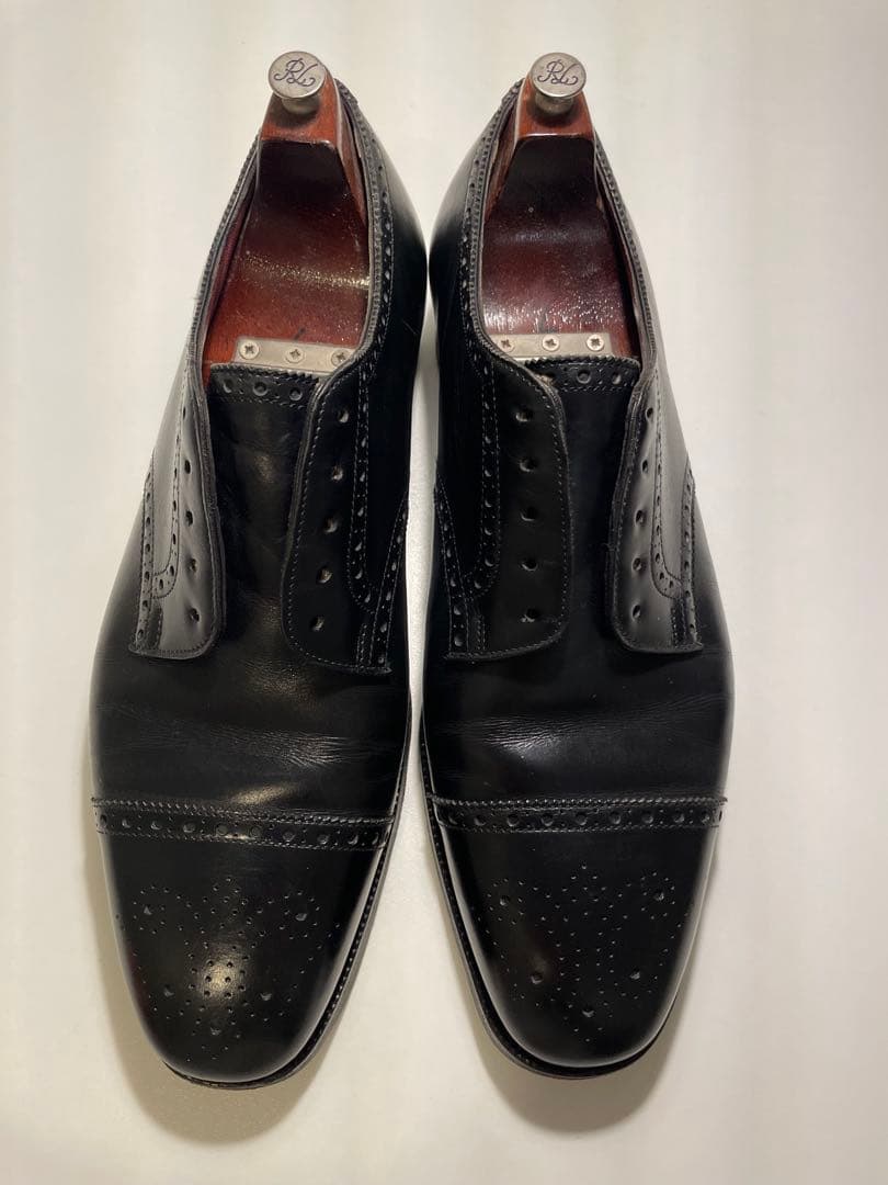 エドワードグリーン 7.0E 808ラスト ラルフローレン別注 シューツリー付