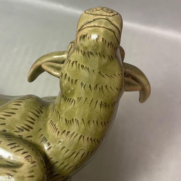 中国 牛置物　f2220606