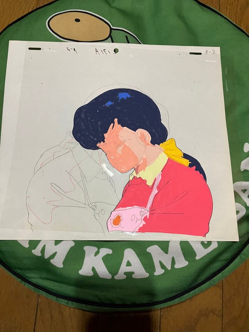 キティフィルム作品　激レア‼︎ めぞん一刻　音無響子　セル画&原画？動画？セット