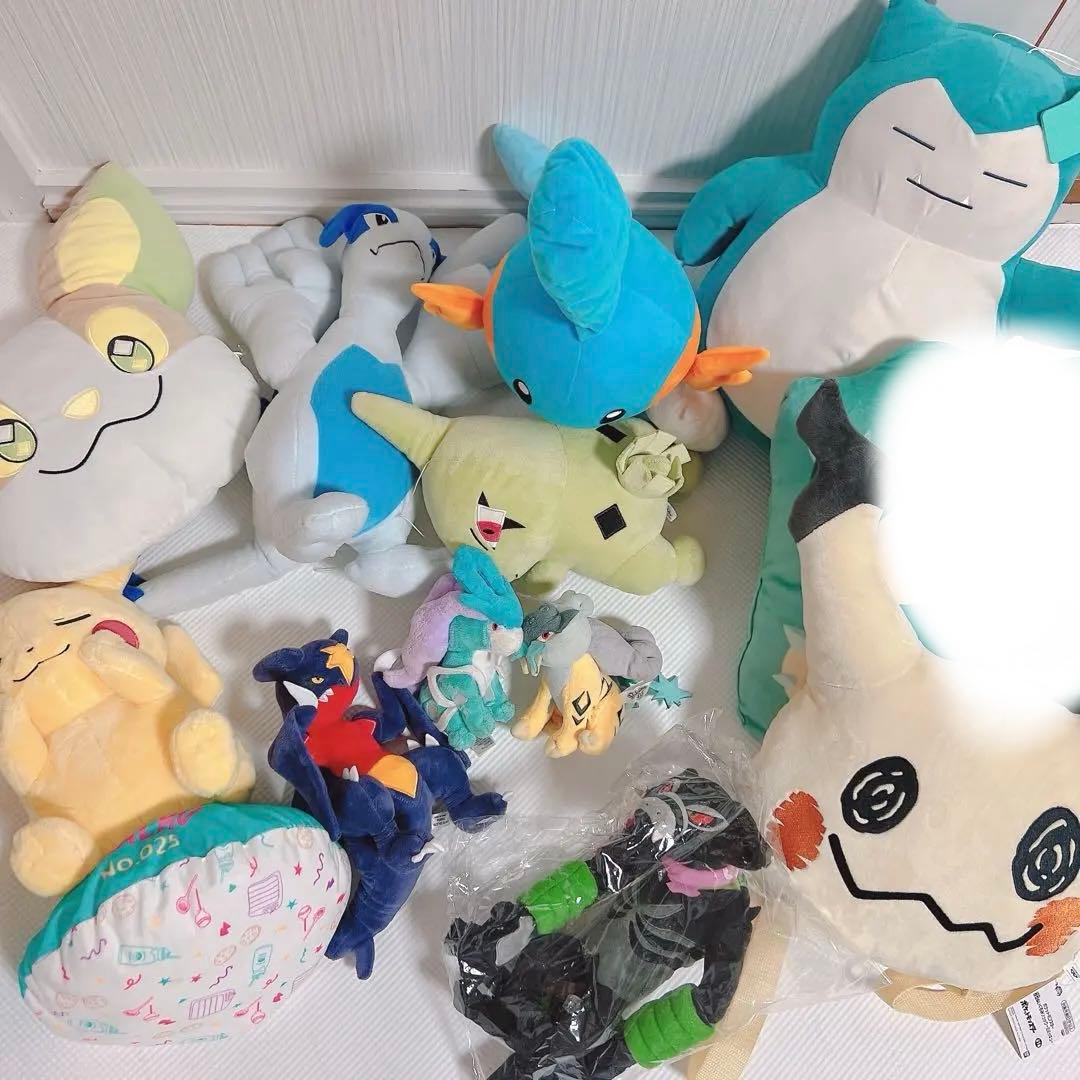 ポケットモンスター　ガブリアス　ライコウ　ミミッキュ　ぬいぐるみ　まとめ売り