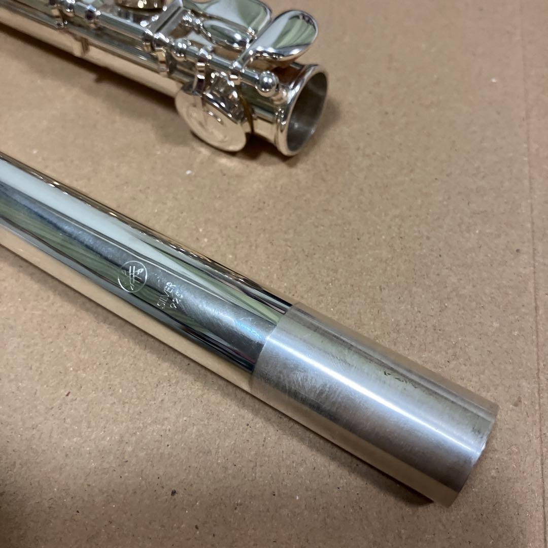 楽器　フルート　YAMAHA ヤマハ YFL-412 シルバー　　１点