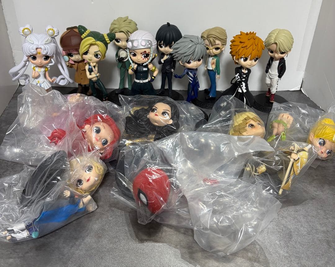 Qposket フィギュア　まとめ売り　セーラームーン　ジョジョ　エヴァ　16