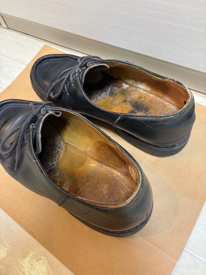 パラブーツ ミカエル ブラック 42ハーフ 26.5〜27cm ジャンク