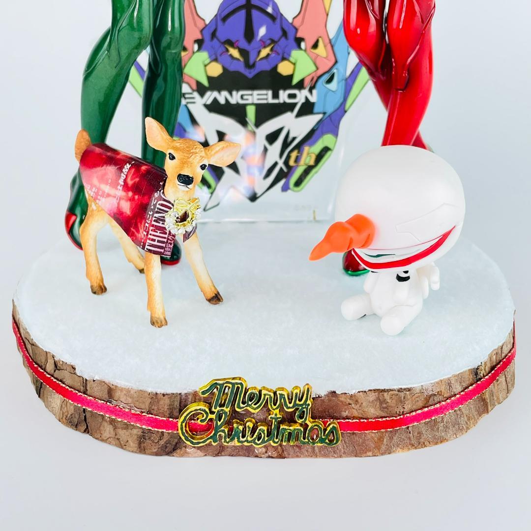 全塗装完成品 綾波レイ アスカ エヴァ クリスマス フィギュア ガレージキット