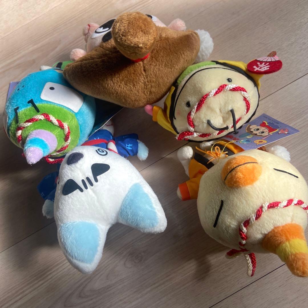 おじゃる丸　ぬいぐるみ　平成レトロ　当時物　非売品　エイコー　年代物　レア　希少