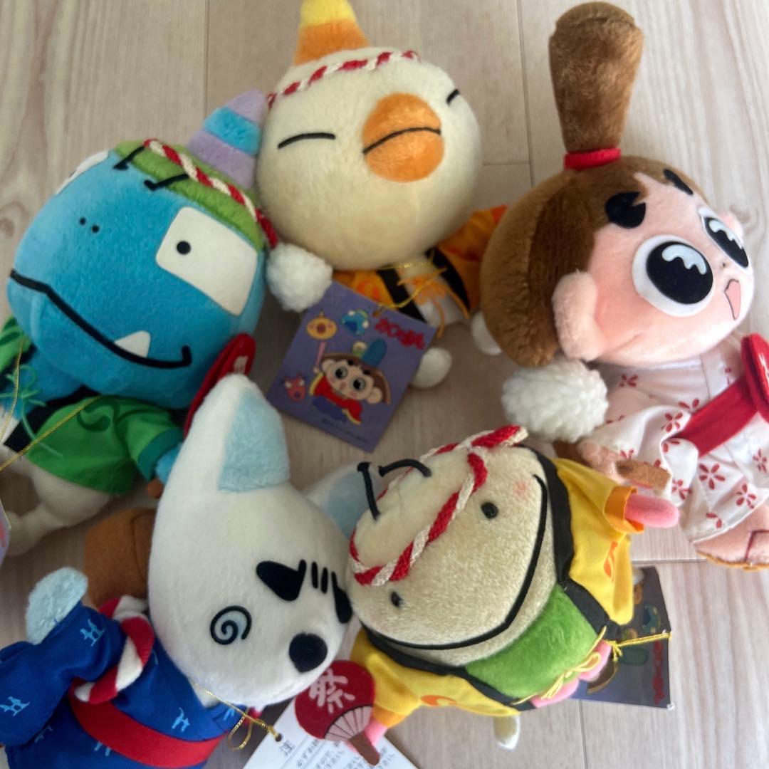 おじゃる丸　ぬいぐるみ　平成レトロ　当時物　非売品　エイコー　年代物　レア　希少