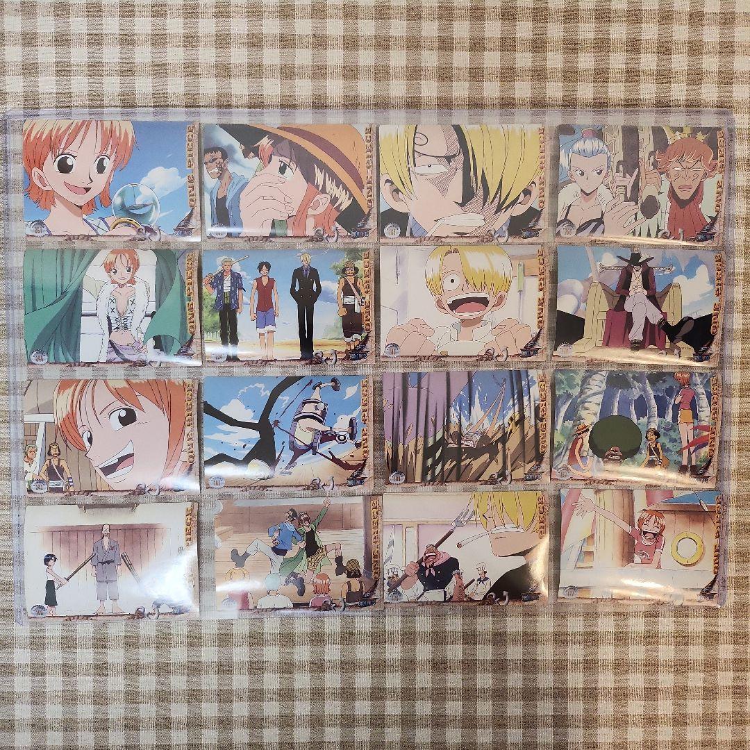 ワンピース　トレーディングステッカー カード アマダ レトロ