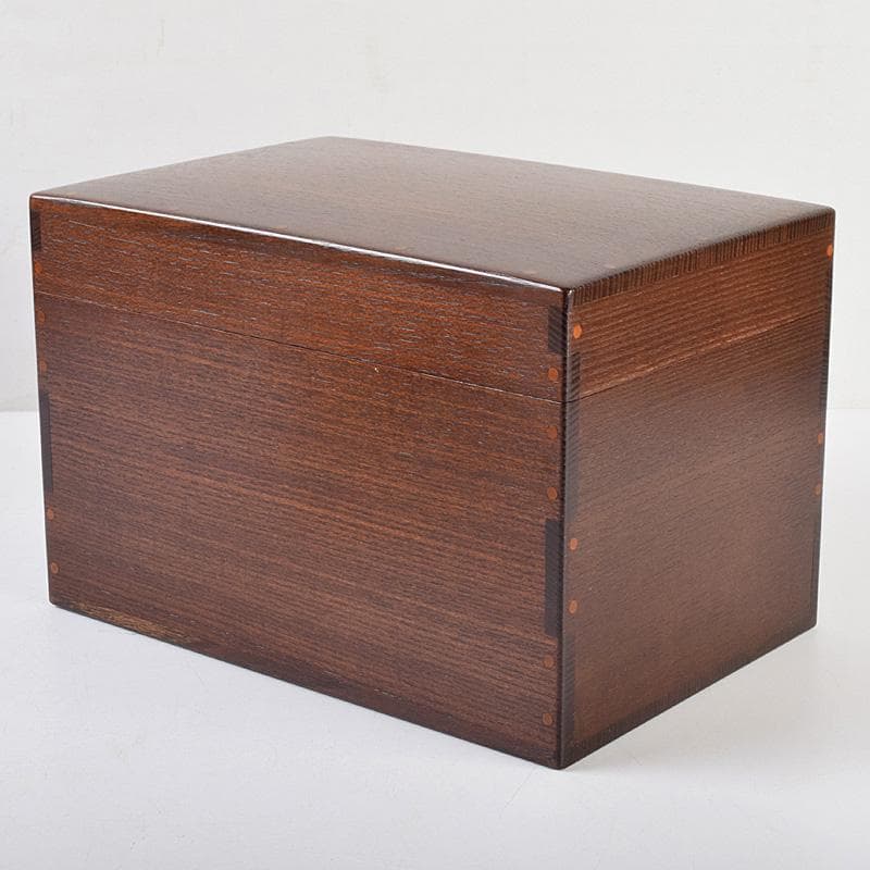 茶道具　桑茶箱　在銘　茶碗　桐蒔絵棗など　九点一式　仕覆付　共箱　MR9311B