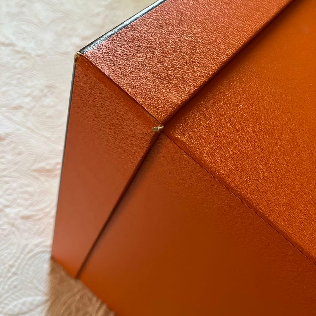 HERMES オレンジ box ケリー　バーキン　34.5✖️34.5✖️14