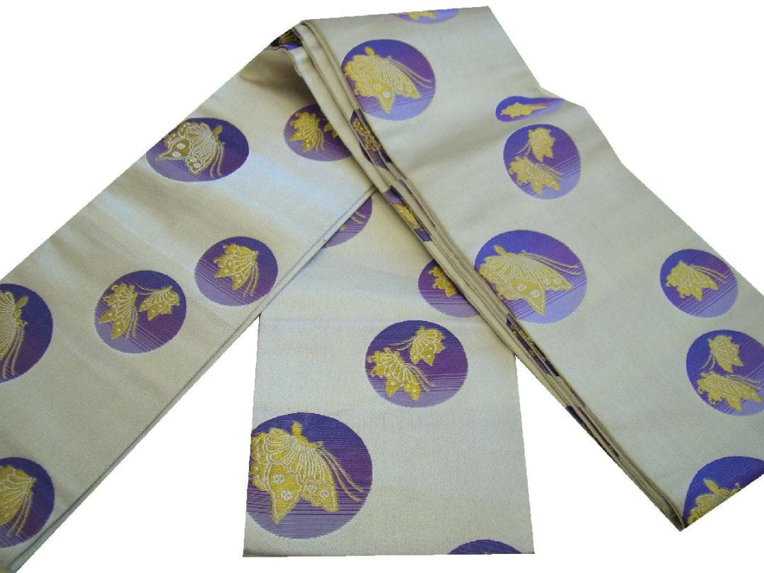 S寸 鳴海 総絞り 浴衣・ 四寸帯 セット 仕立上り～153cm Ys366