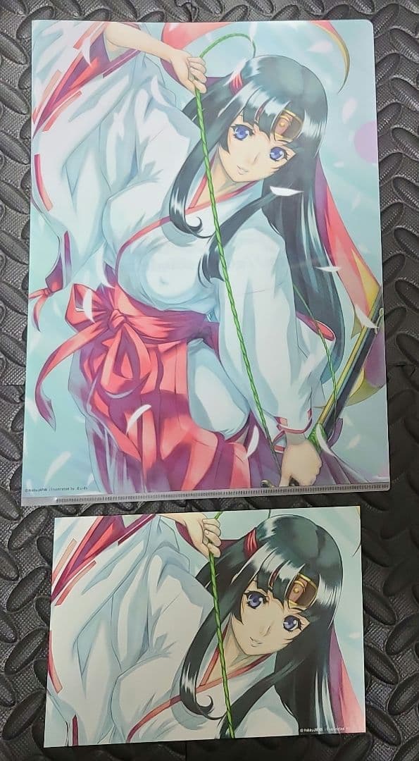 クイーンズブレイド　特典クリアファイル等9種　まとめ売り