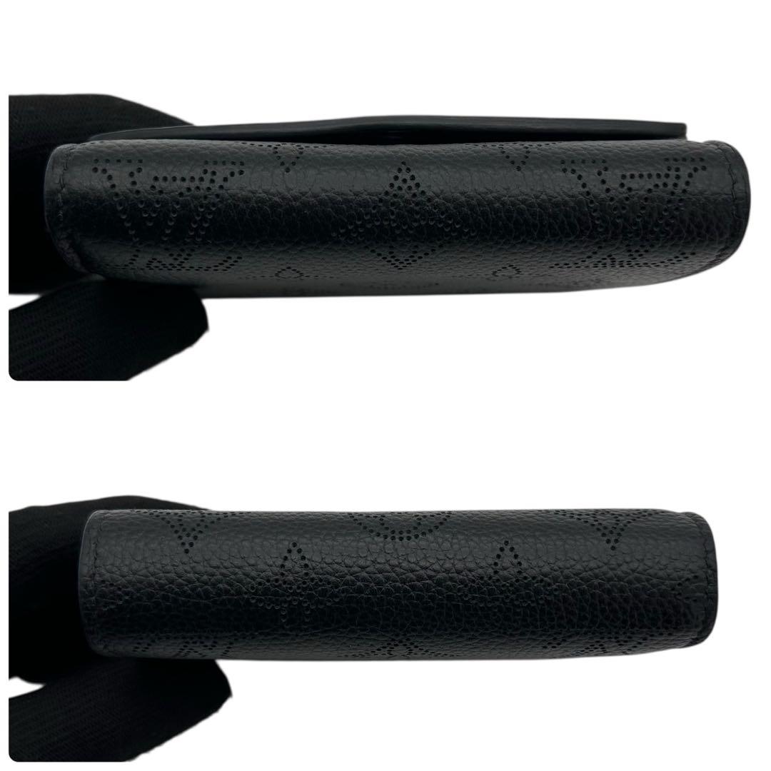 新品に近い　新型IC・箱付き　ヴィトン　マヒナ　ポルトフォイユイリスコンパクト