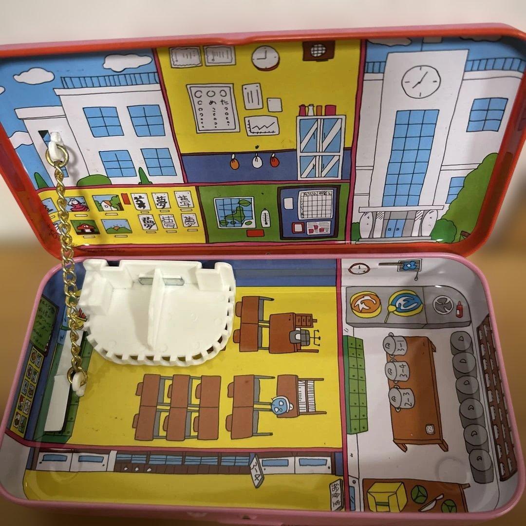 ちびまる子ちゃんレトロ筆箱　ゆかいな学校