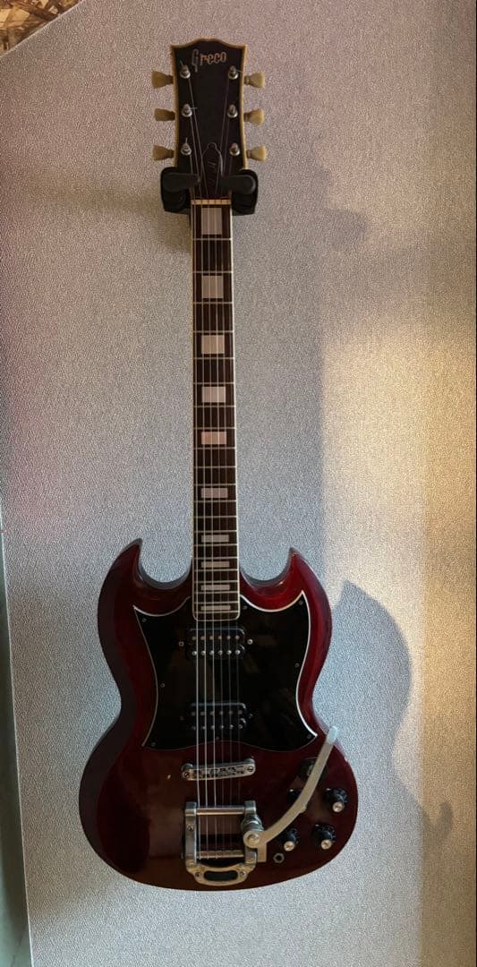 Greco SG-400T 1970年代 SGタイプ ビグスビー　ハードケース付