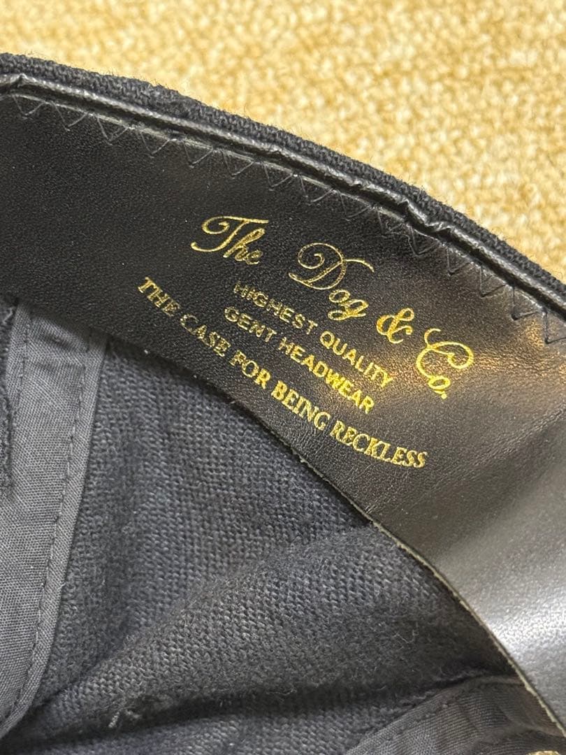 【美品•値引き可】The H.W.Dog&Co ベースボールキャップ（ブラック）
