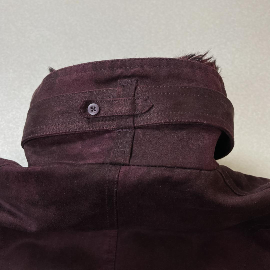 TORNADO MART スエードタッチ ファー ジャケット