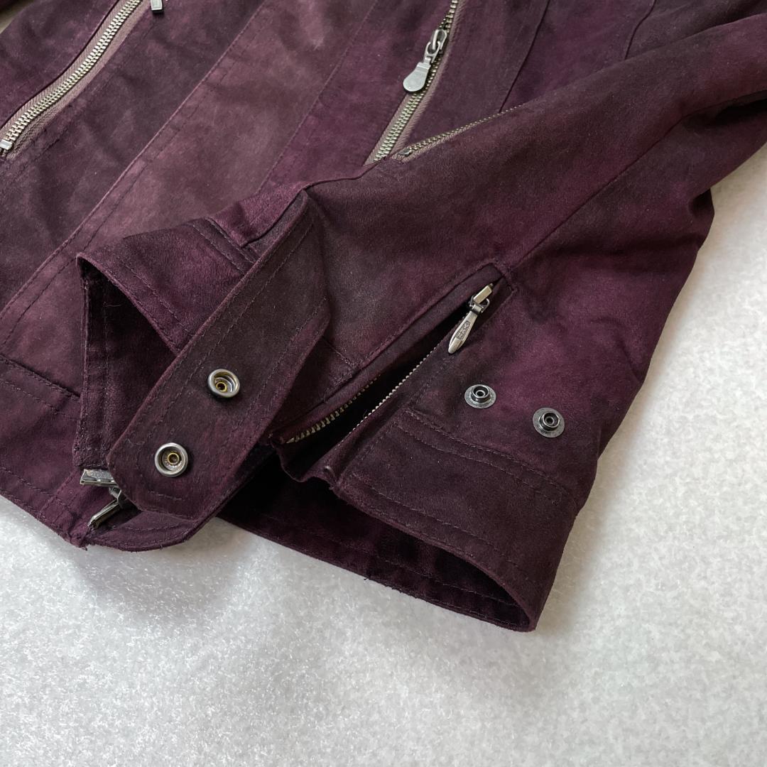 TORNADO MART スエードタッチ ファー ジャケット