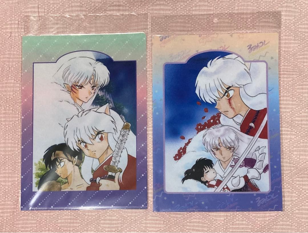 犬夜叉 クリアファイル るーみっく コレクション 4枚 セット