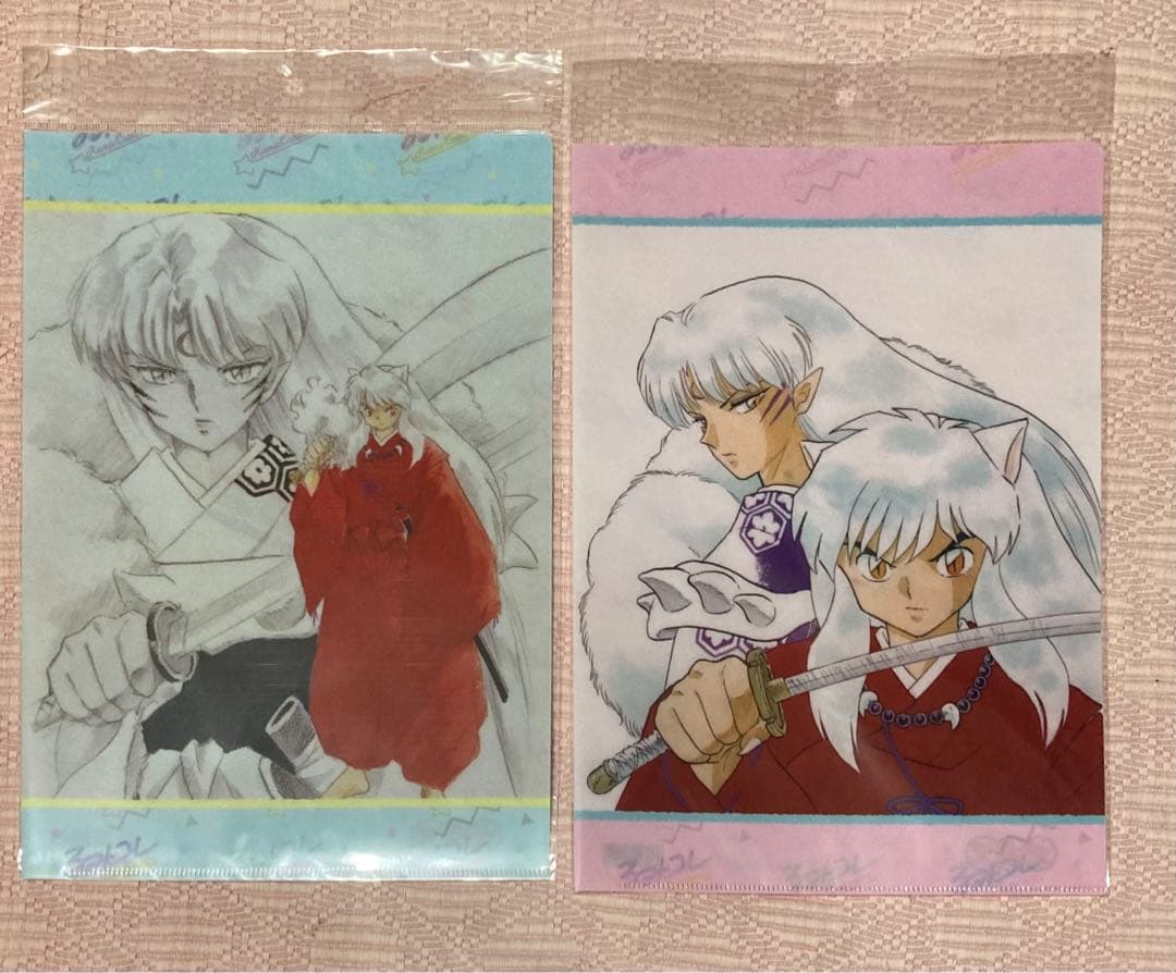 犬夜叉 クリアファイル るーみっく コレクション 4枚 セット