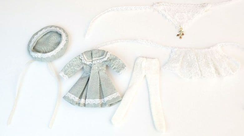 【ピコニーモP専用】レースセーラーワンピース グリーン 888