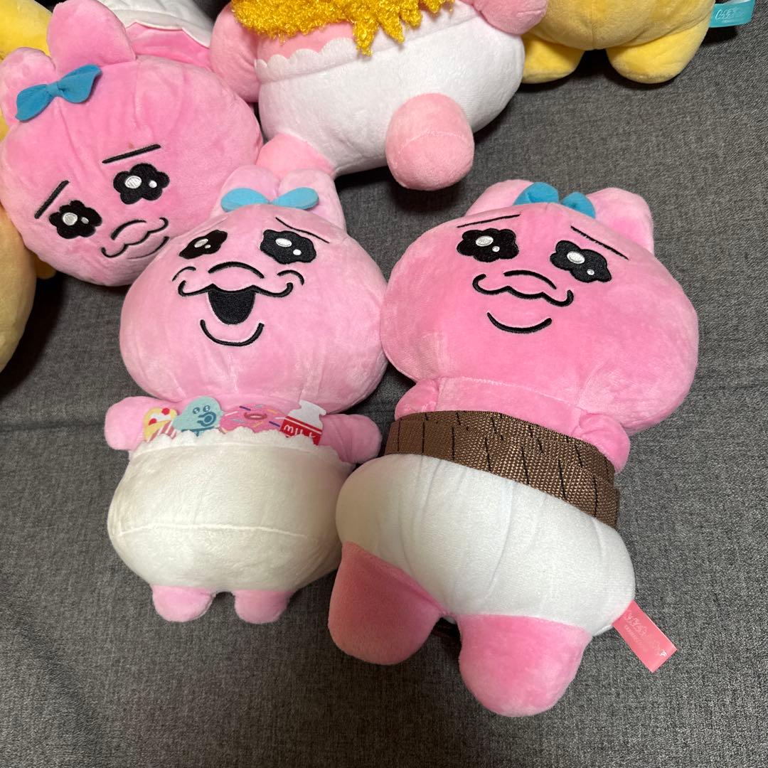 おぱんちゅうさぎ＆んぽちゃむ/きみまろ　１８個大量ぬいぐるみ　状態色々