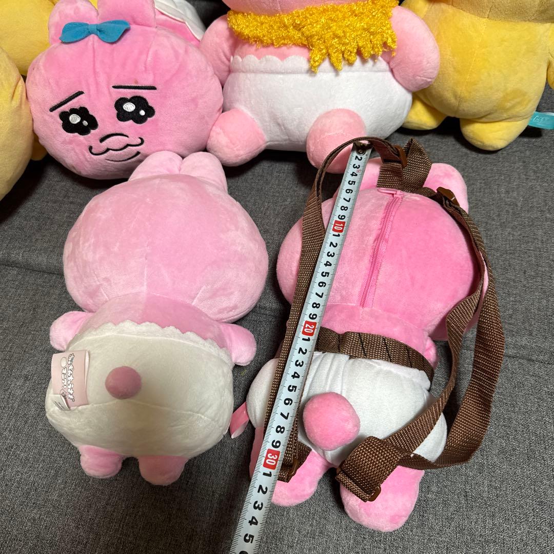 おぱんちゅうさぎ＆んぽちゃむ/きみまろ　１８個大量ぬいぐるみ　状態色々