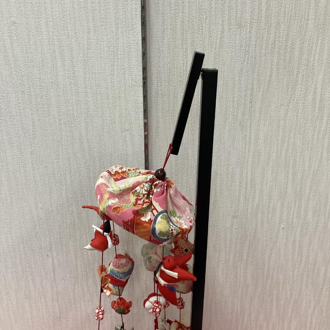 No.6 飾り台付き　高さ71㎝　3月つるし雛　吊るし雛飾り　雛祭り吊るし飾り