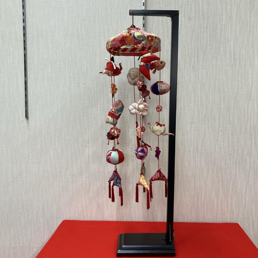 No.6 飾り台付き　高さ71㎝　3月つるし雛　吊るし雛飾り　雛祭り吊るし飾り