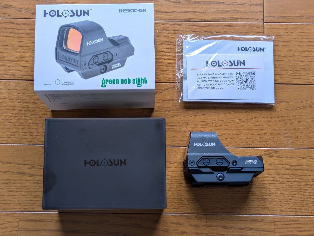 HOLOSUN HE510C-GR グリーンドットサイト