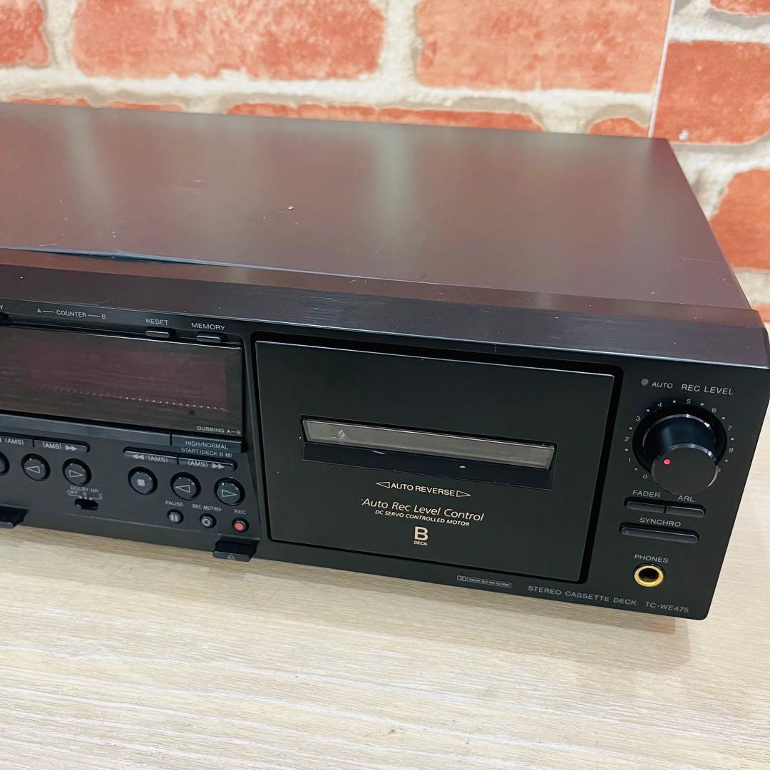 K3330 SONY オートリバースWカセットデッキ TC-WE475
