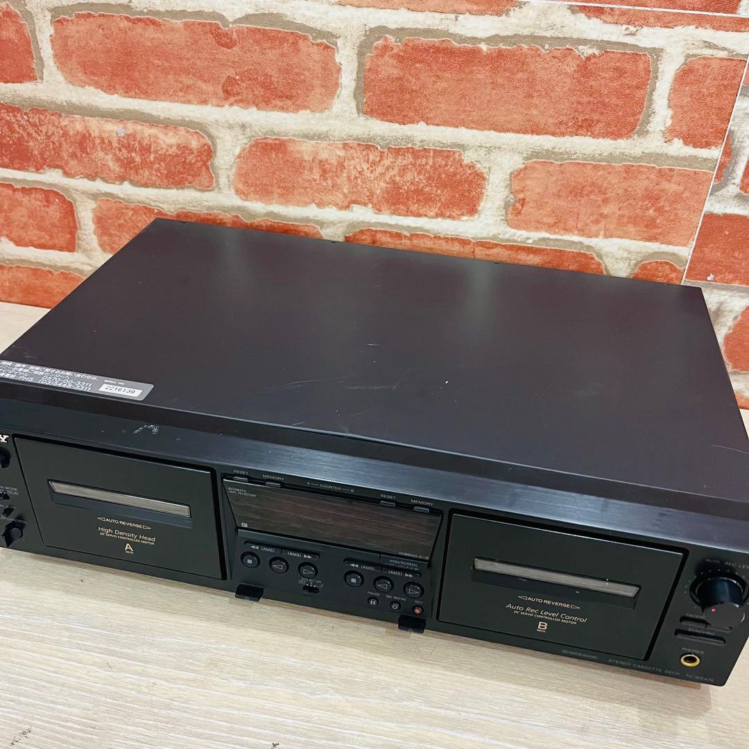 K3330 SONY オートリバースWカセットデッキ TC-WE475
