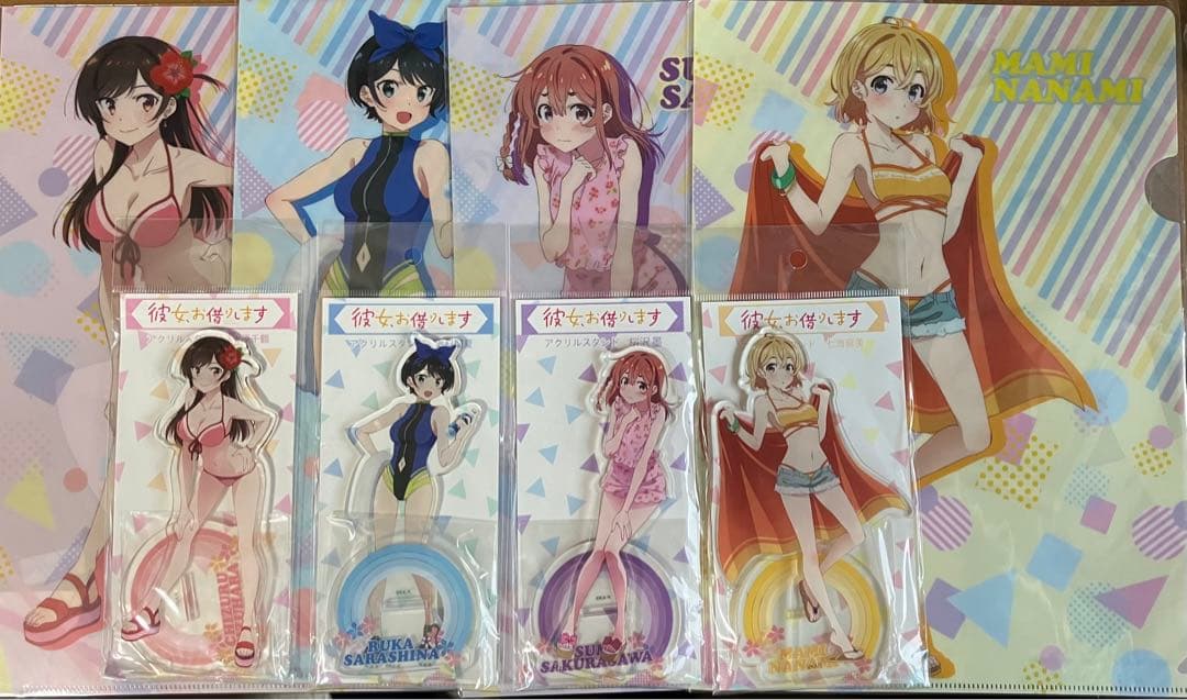 アクリルスタンド 「彼女、お借りします サマーフェア in アニメイト」