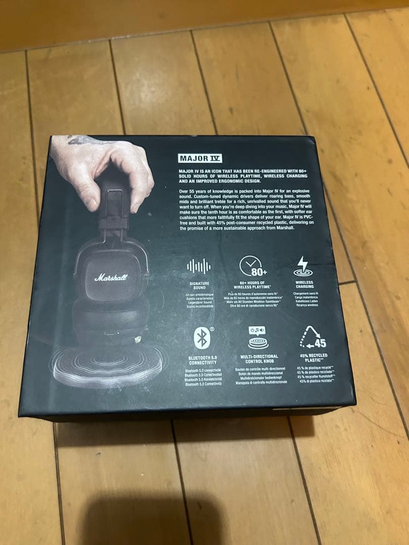 Marshall Major IV ワイヤレスヘッドフォン