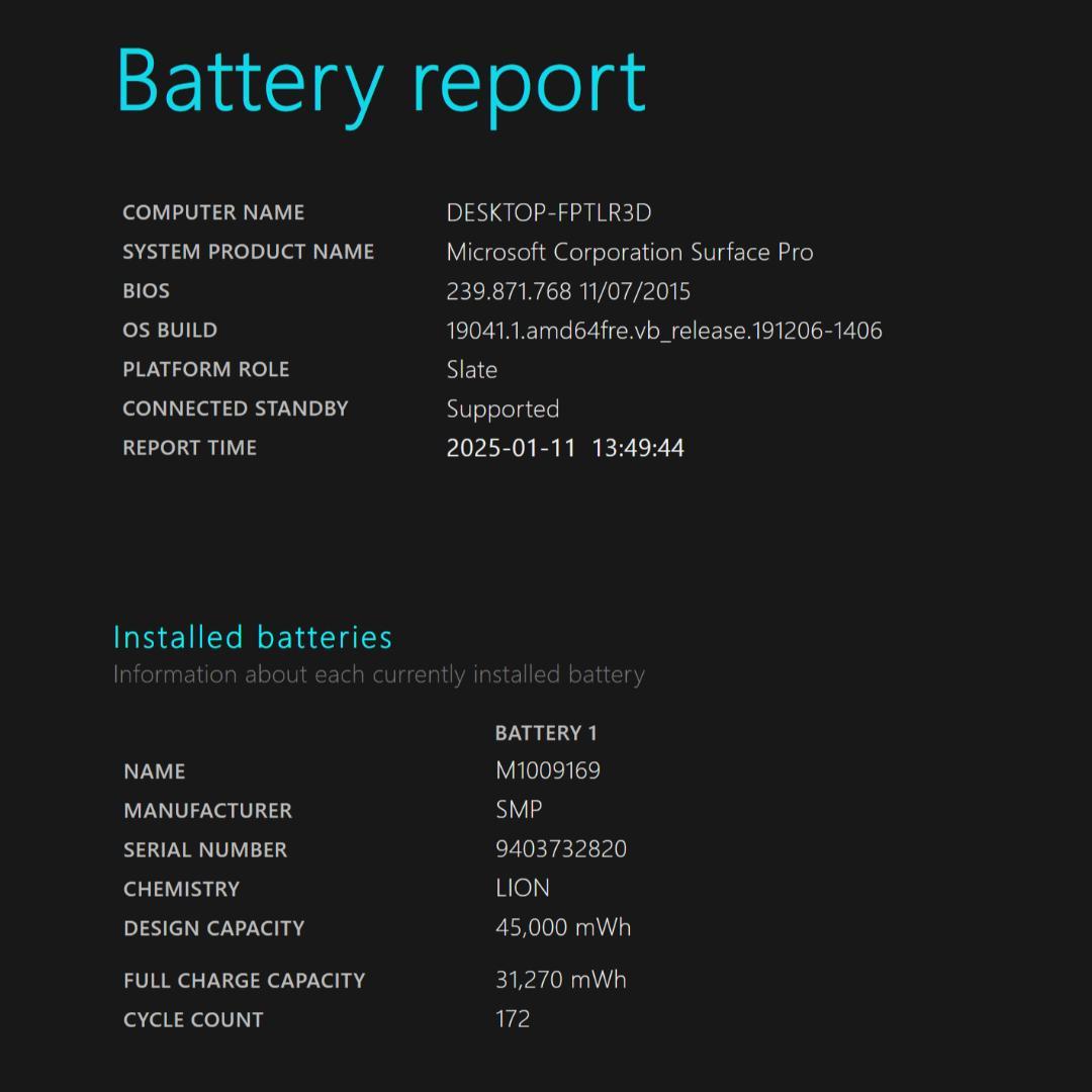 Windowsタブレット本体 Microsoft Surface Pro 5 8GB/128GB