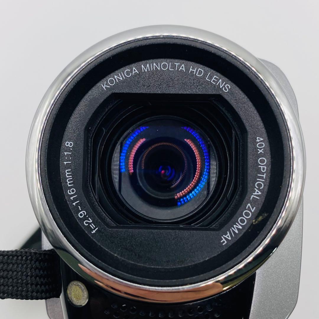 【動作確認済み】JVC GZ-HM690-S ビデオカメラ