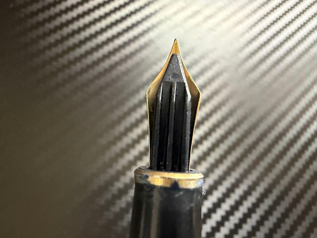 モンブラン マイスターシュテュック 144 ブラック 中白 F 細字 万年筆